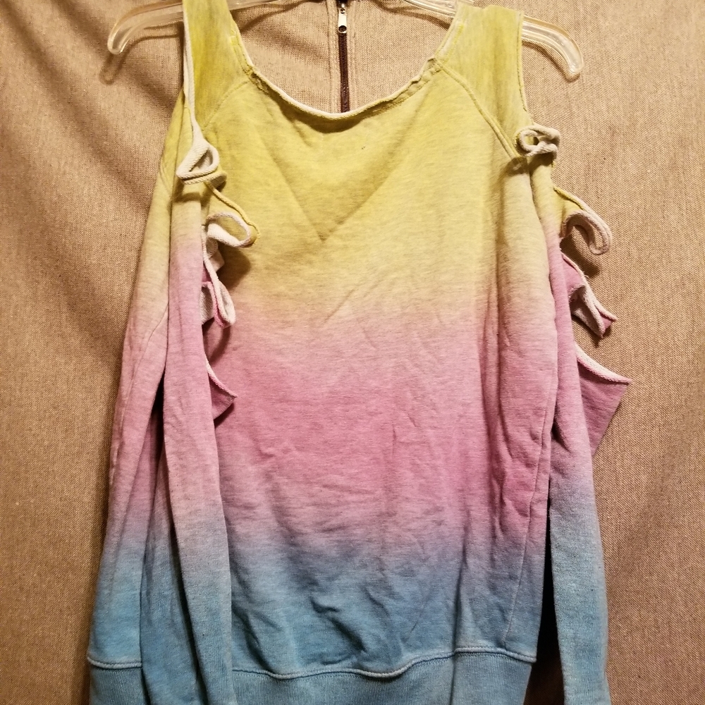 Sexy cut up sweatshirt